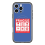 スリムプロテクションプレミアムケース with MagSafe［ FRAGILE Sticker - Blue ］