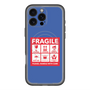 スリムプロテクションプレミアムケース with MagSafe［ FRAGILE Sticker - Blue ］