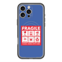 スリムプロテクションプレミアムケース with MagSafe［ FRAGILE Sticker - Blue ］