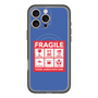 スリムプロテクションプレミアムケース with MagSafe［ FRAGILE Sticker - Blue ］