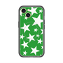 スリムプロテクションプレミアムケース with MagSafe［ Stars - Green ］