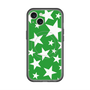 スリムプロテクションプレミアムケース with MagSafe［ Stars - Green ］