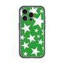 スリムプロテクションプレミアムケース with MagSafe［ Stars - Green ］