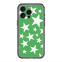 スリムプロテクションプレミアムケース with MagSafe［ Stars - Green ］