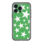 スリムプロテクションプレミアムケース with MagSafe［ Stars - Green ］