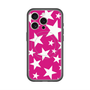 スリムプロテクションプレミアムケース with MagSafe［ Stars - Pink ］