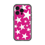 スリムプロテクションプレミアムケース with MagSafe［ Stars - Pink ］
