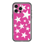 スリムプロテクションプレミアムケース with MagSafe［ Stars - Pink ］