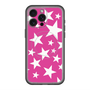 スリムプロテクションプレミアムケース with MagSafe［ Stars - Pink ］