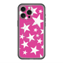 スリムプロテクションプレミアムケース with MagSafe［ Stars - Pink ］