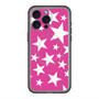 スリムプロテクションプレミアムケース with MagSafe［ Stars - Pink ］