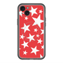 スリムプロテクションプレミアムケース with MagSafe［ Stars - Red ］