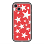 スリムプロテクションプレミアムケース with MagSafe［ Stars - Red ］