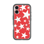 スリムプロテクションプレミアムケース with MagSafe［ Stars - Red ］