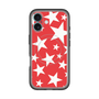 スリムプロテクションプレミアムケース with MagSafe［ Stars - Red ］