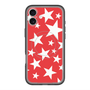 スリムプロテクションプレミアムケース with MagSafe［ Stars - Red ］