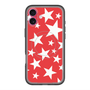 スリムプロテクションプレミアムケース with MagSafe［ Stars - Red ］