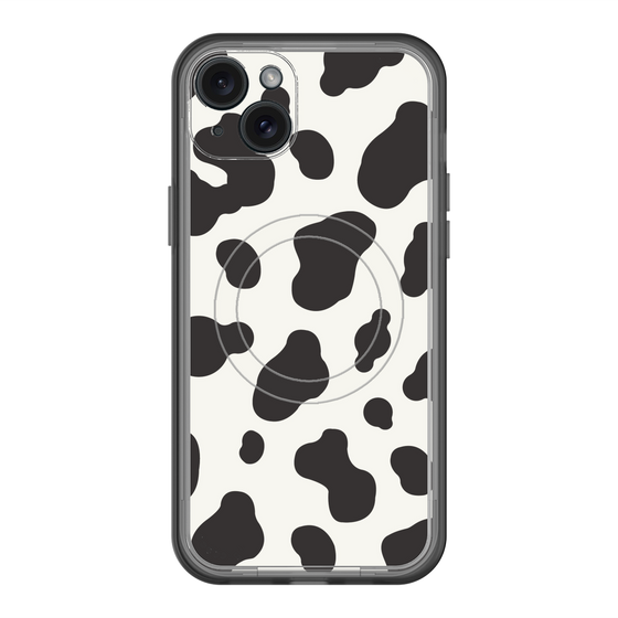 スリムプロテクションプレミアムケース with MagSafe［ Cow - White ］
