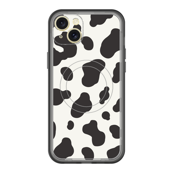 スリムプロテクションプレミアムケース with MagSafe［ Cow - White ］