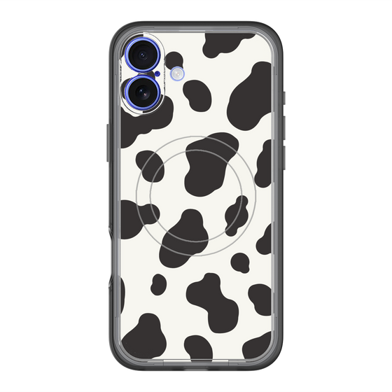 スリムプロテクションプレミアムケース with MagSafe［ Cow - White ］