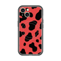 スリムプロテクションプレミアムケース with MagSafe［ Cow - Red ］