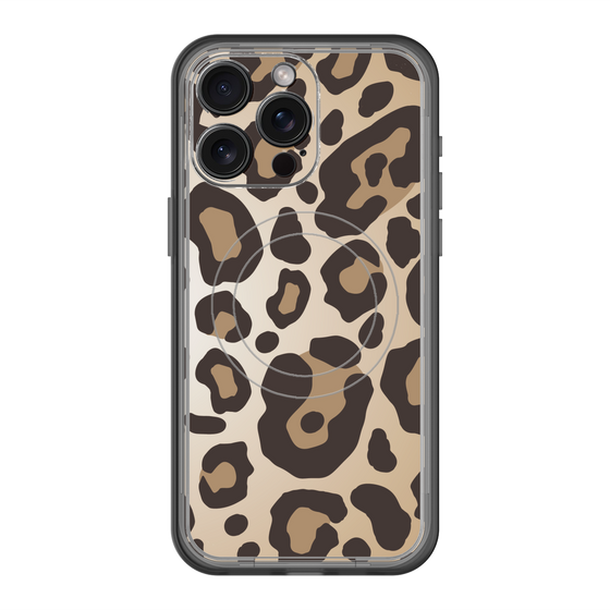 スリムプロテクションプレミアムケース with MagSafe［ Leopard - Yellow ］