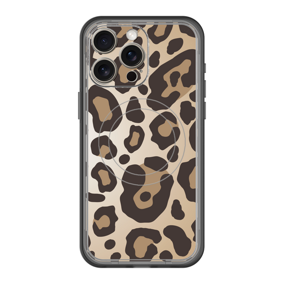 スリムプロテクションプレミアムケース with MagSafe［ Leopard - Yellow ］