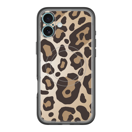 スリムプロテクションプレミアムケース with MagSafe［ Leopard - Yellow ］