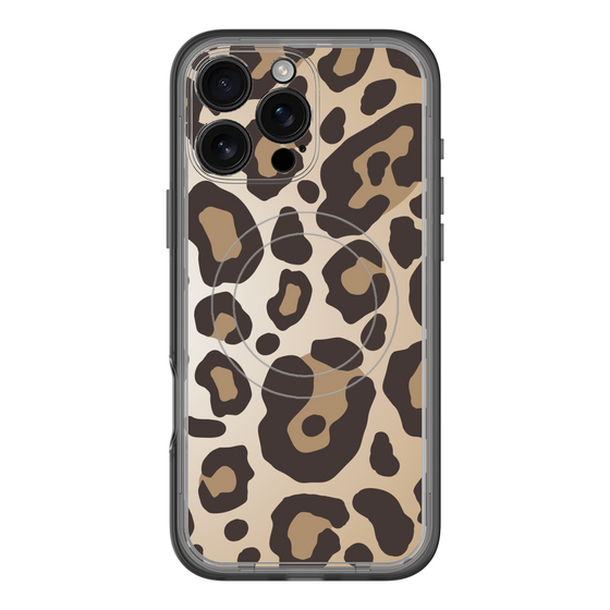 スリムプロテクションプレミアムケース with MagSafe［ Leopard - Yellow ］