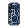 スリムプロテクションプレミアムケース with MagSafe［ Leopard - Blue ］