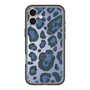 スリムプロテクションプレミアムケース with MagSafe［ Leopard - Blue ］