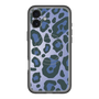 スリムプロテクションプレミアムケース with MagSafe［ Leopard - Blue ］
