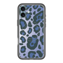 スリムプロテクションプレミアムケース with MagSafe［ Leopard - Blue ］