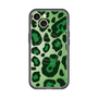 スリムプロテクションプレミアムケース with MagSafe［ Leopard - Green ］
