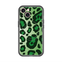 スリムプロテクションプレミアムケース with MagSafe［ Leopard - Green ］