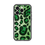 スリムプロテクションプレミアムケース with MagSafe［ Leopard - Green ］