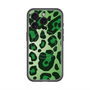 スリムプロテクションプレミアムケース with MagSafe［ Leopard - Green ］