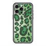 スリムプロテクションプレミアムケース with MagSafe［ Leopard - Green ］