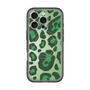 スリムプロテクションプレミアムケース with MagSafe［ Leopard - Green ］