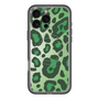 スリムプロテクションプレミアムケース with MagSafe［ Leopard - Green ］