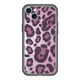 スリムプロテクションプレミアムケース with MagSafe［ Leopard - Pink ］
