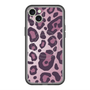 スリムプロテクションプレミアムケース with MagSafe［ Leopard - Pink ］