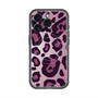 スリムプロテクションプレミアムケース with MagSafe［ Leopard - Pink ］