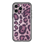 スリムプロテクションプレミアムケース with MagSafe［ Leopard - Pink ］