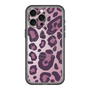 スリムプロテクションプレミアムケース with MagSafe［ Leopard - Pink ］