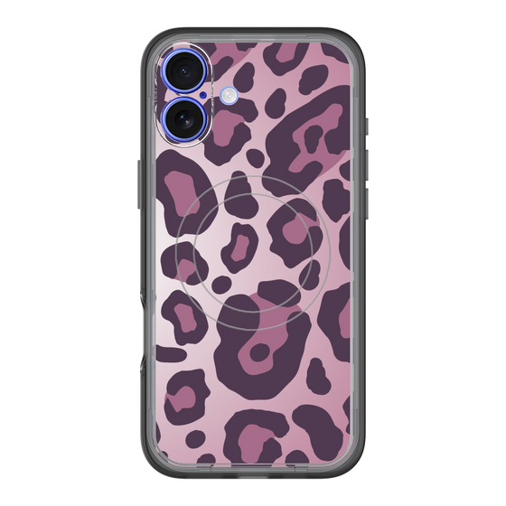 スリムプロテクションプレミアムケース with MagSafe［ Leopard - Pink ］