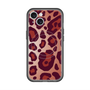スリムプロテクションプレミアムケース with MagSafe［ Leopard - Red ］