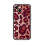 スリムプロテクションプレミアムケース with MagSafe［ Leopard - Red ］