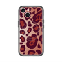 スリムプロテクションプレミアムケース with MagSafe［ Leopard - Red ］