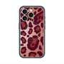 スリムプロテクションプレミアムケース with MagSafe［ Leopard - Red ］
